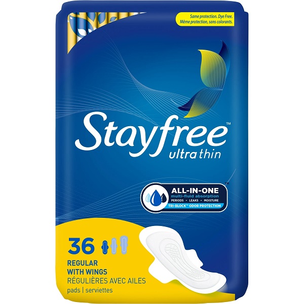 Stayfree 36 ct